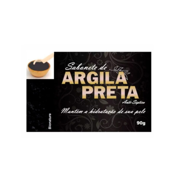 Sab Barra Bionature Argila Preta 90g Cod.: 4776Sab
