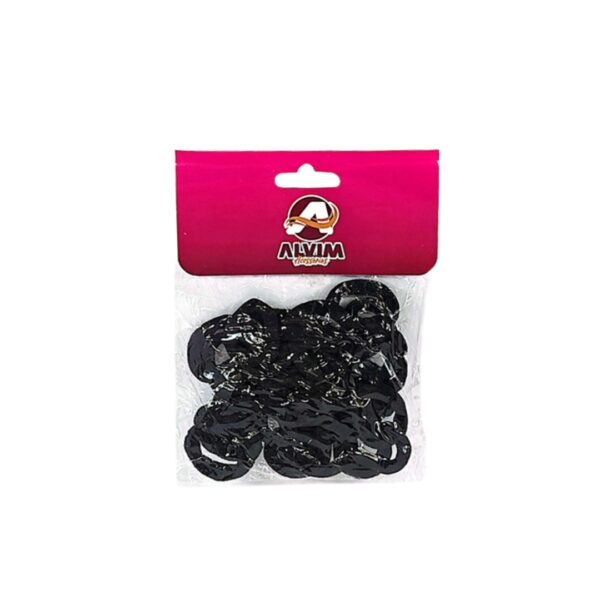 Elástico Meia Pipoquinha Preto c/30