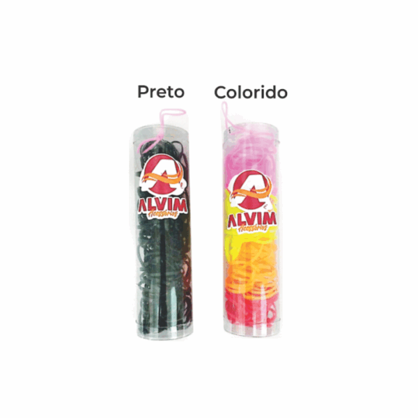 Silicone Cabelo tubo c/200