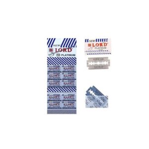 Lâmina para Barbear Lord Platinum c/50 Cod.: 6222001552966