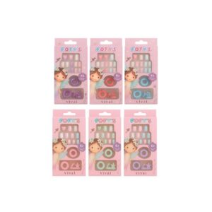 Unha Infantil Adesiva Caixinha Variadas - Cod.: 618231871186