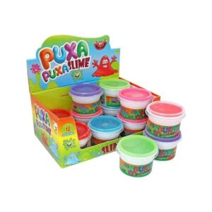 Massinha Puxa Slime Leleca c/12 Cod.: 7898994125914