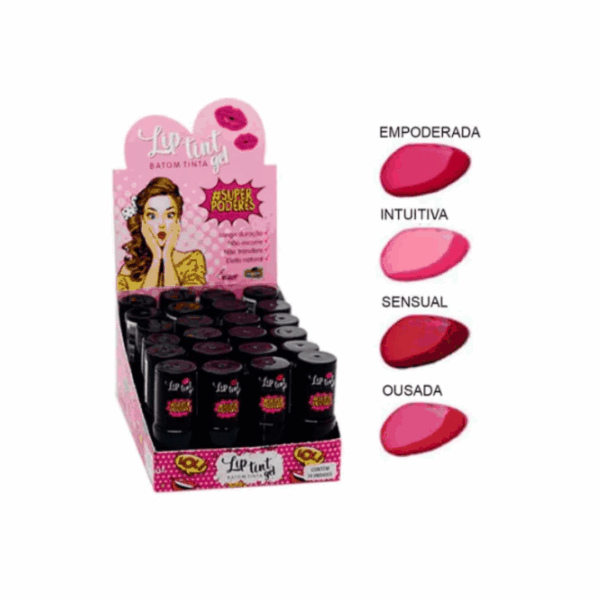 Lip Tint Gel Super Poderes c/24 COD.: 7899661737096