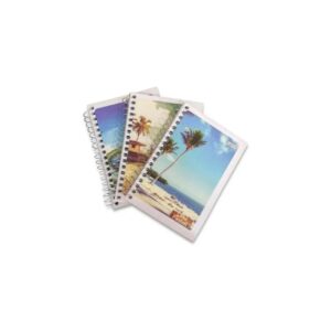 Caderneta Espiral Grande  1/8 96 folhas c/10  Cod.: 7897249545729