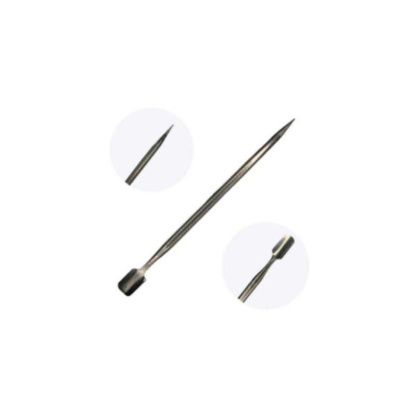 Espátula Duplo Inox Alvim c/01 Cod.: 7898903675127