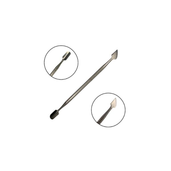 Palito P/ Unha Inox Ponta Dupla Alvim Cod.: 7898903675011