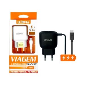 Carregador Lelong  Conector Tipo V8