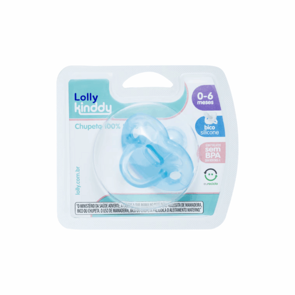 Chupeta Lolly Orto 1 Azul - 6014-01 Cod.: 7896699032223