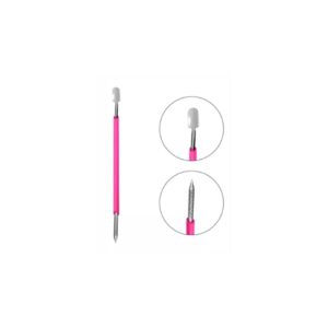 Palito e Espátula Inox c/ Silicone Alvim c/01