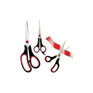 Tesoura Multi Uso Aço Forte Kit c/03
