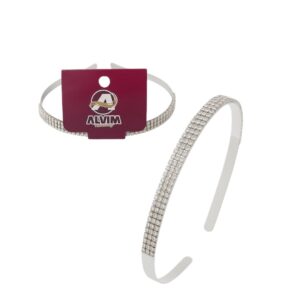 Arquinho Metal Strass 3 Voltas