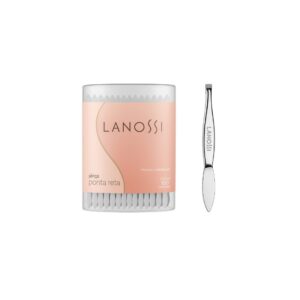Pinça p/ sobrancelha Lanossi pote c/100