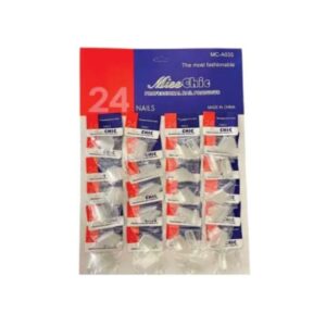 Unha Transparente Proﬁss Cart C/24 Cod.: 618341790919