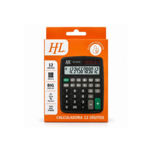 Calculadora HL 12 Dig 12x15cm
