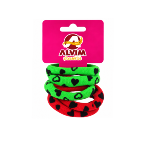 elástico de meia estampado