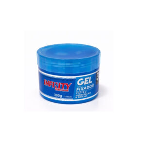 Gel Cola Infinity Fixador Azul Brilho 300gr