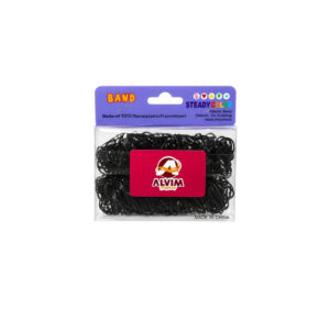 Silicone Cabelo Band Preto