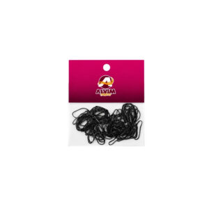 Silicone Cabelo Pacote Preto