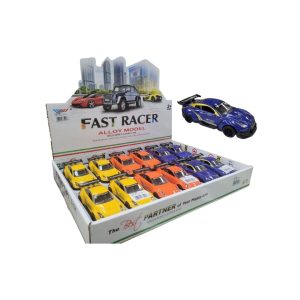 1- Carrinho Coleção Fast Racer FU 3700 c_12 Cod._ 7908214765018
