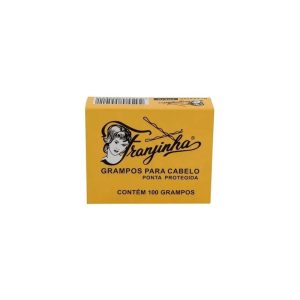 103- Grampo Cabelo Franjinha N° 7 Preto c_100 Cod._ 7898915555035