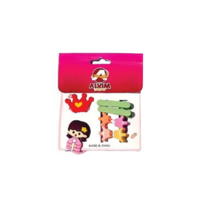 (120) - Kit Bico Pato + Acessórios Cabelo Cod. 619205597170