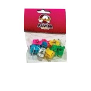 (125A) -Mini Piranha Plástica - 1 Cartela