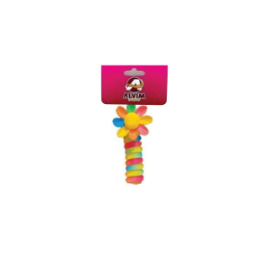 (127) - Elástico Cabelo Plástico Mola c01 Cod. 6942242222823