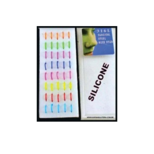 (153) - Piercing Nariz Argola Silicone c40 Cod.
