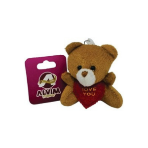 (160) - Chaveiro Pelúcia Ursinho Cod. 609963099047