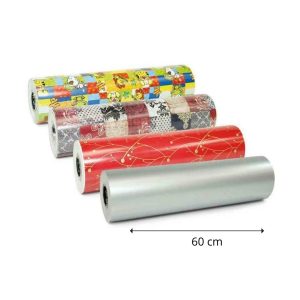 24- Papel de Presente Rolo Grande 60cmx100mt Cod._ 2