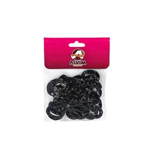 (26) Elástico Meia Pipoquinha Preto c_30