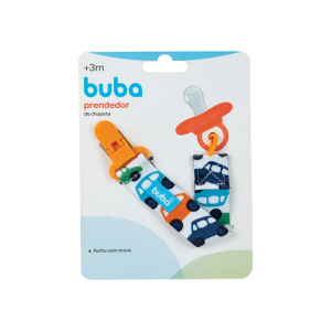 96- Prendedor de Chupeta Buba Carrinho 7478 Cod._ 7899525674789