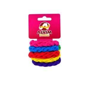 elástico de cabelo em elastano